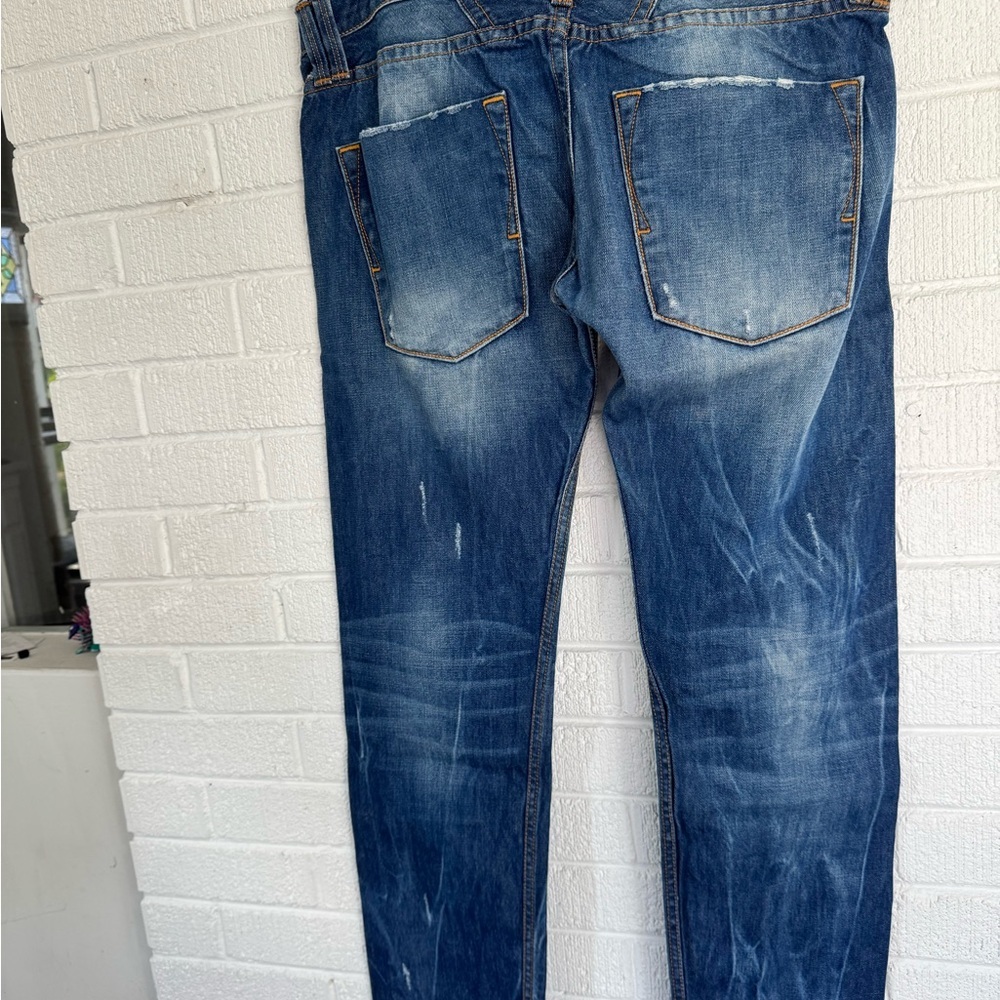 Takeshy Kurosawa Slim Fit Jeans - Classic Blue - Picture 11 of 15